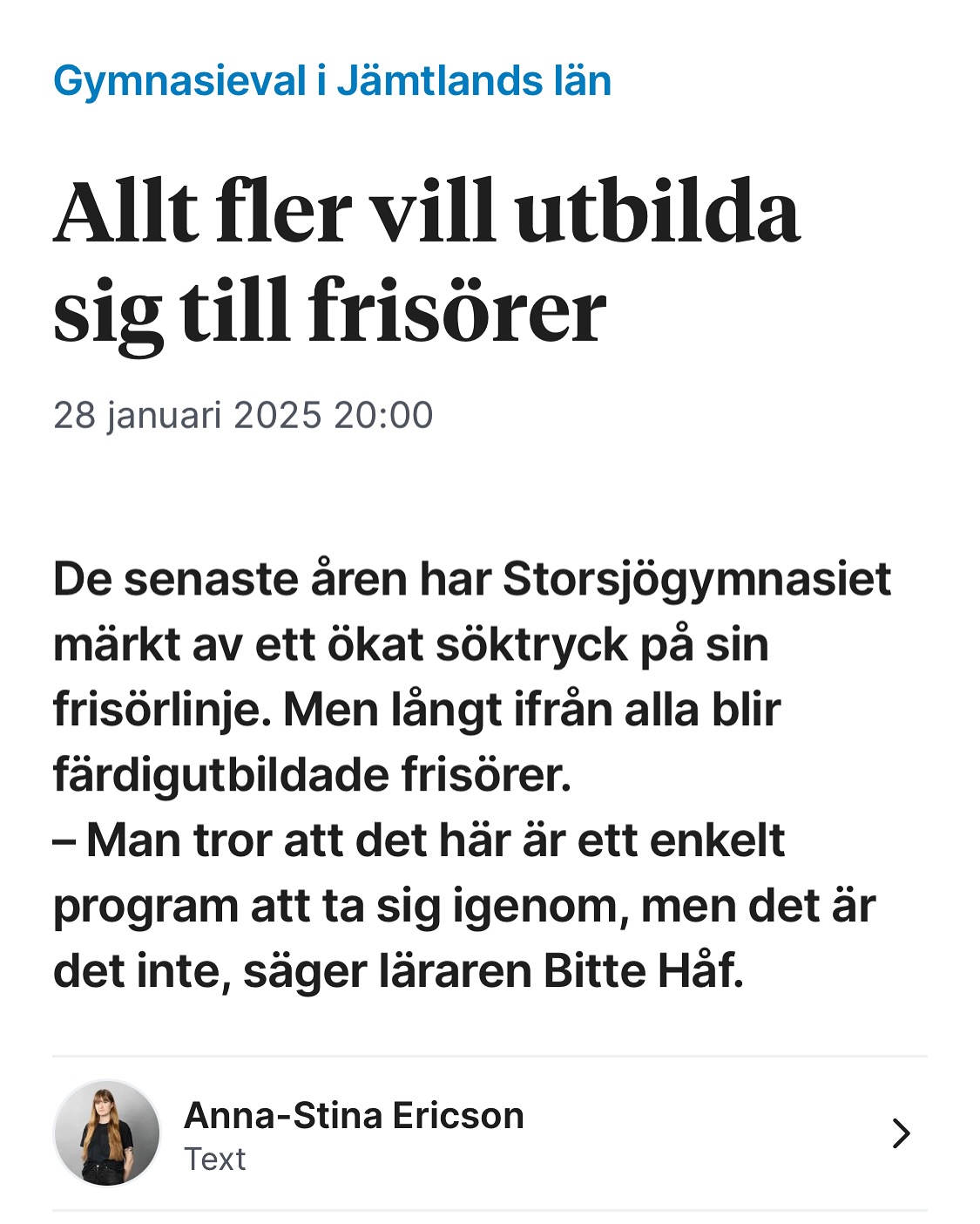 Du visar för närvarande Fin reklam i Östersundsposten